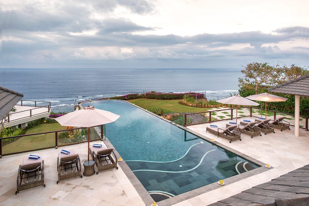 Karang Saujana Villa Two is 5 bedrooms Luxury Ocean View Villa Bali